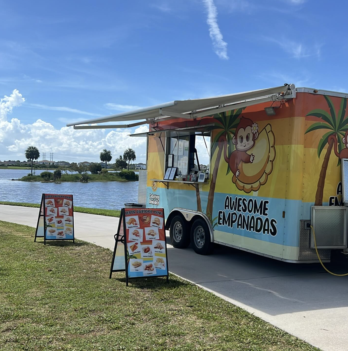 Awesome Empanadas food truck at South Florida event